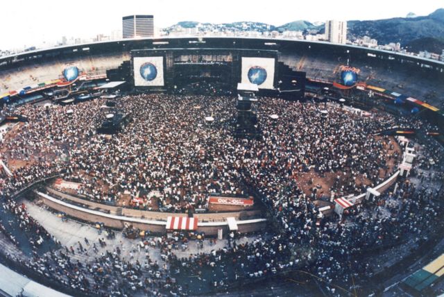 Rock in Rio 2, realizado no Maracanã