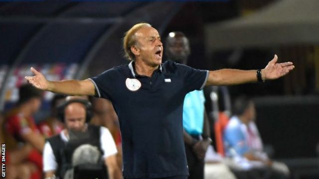 L'entraîneur du Nigeria, Gernot Rohr