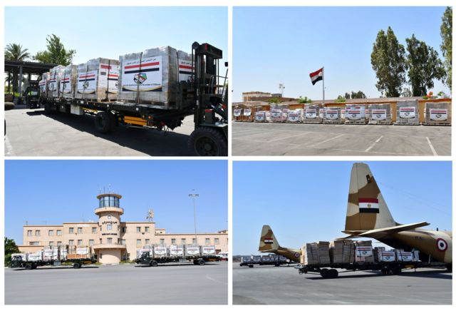 المساعدات التي ارسلتها مصر إلى جيبوتي قبل وصول السيسي