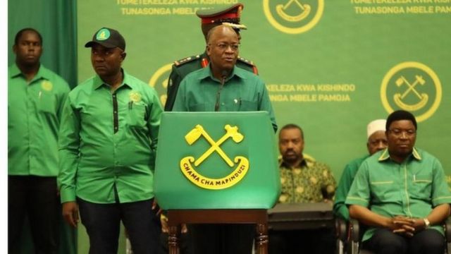 Rais Magufuli wa Tanzania