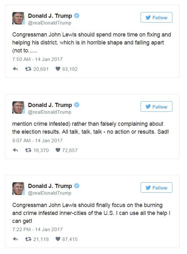 Quién es John Lewis, el ícono de los derechos civiles al que Donald