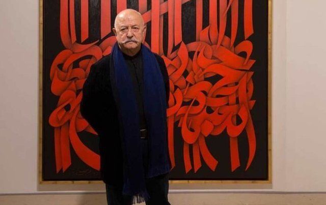 نقاشی خط بدون عنوان محمد احصایی نزدیک شش میلیارد تومان فروخته شد