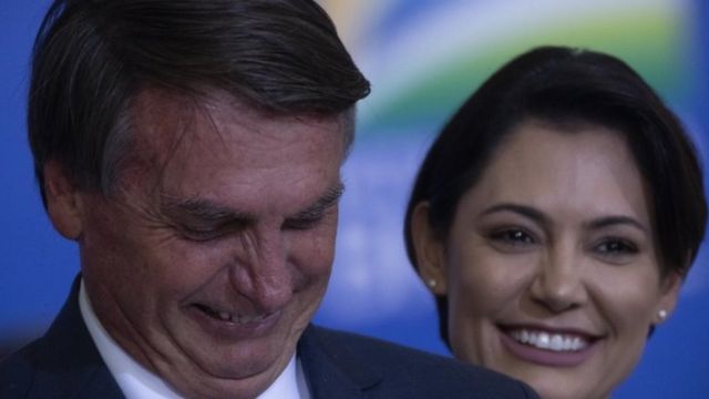 Bolsonaro e Michelle