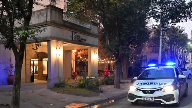 The airline's staff have been living in this hotel near the Ezeiza International Airport for over three months.