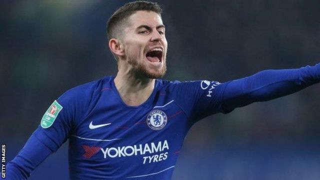 Kiungo wa safu ya kati wa Chelsea Jorginho
