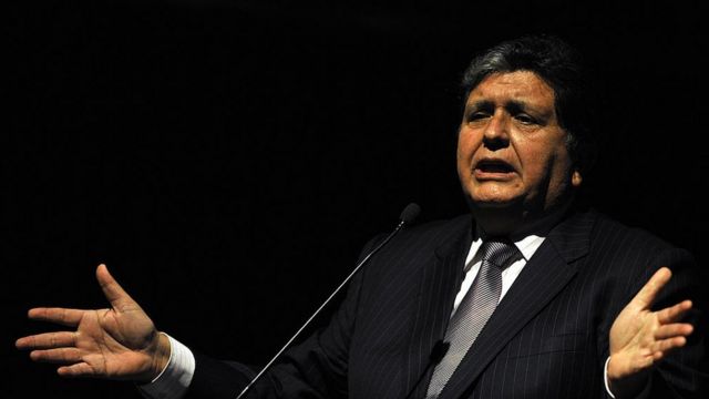 L'ancien président du Pérou, Alan García