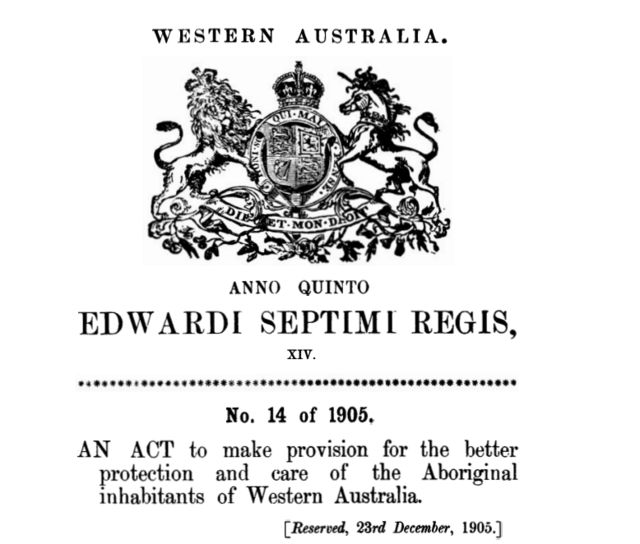 Indigenous Protection Act 1905