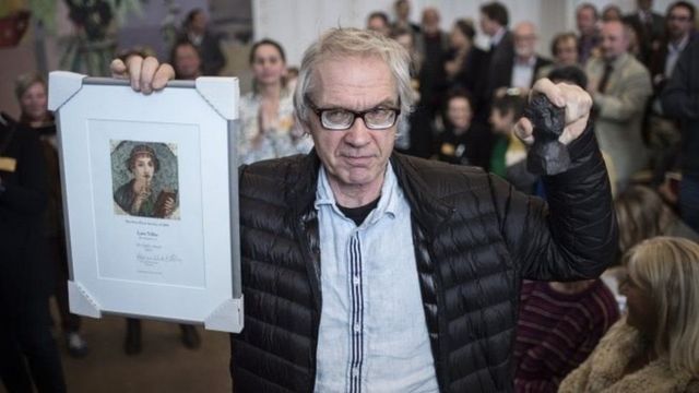 Lars Vilks was under police protection because of his 2007 image of the Prophet Muhammad as a dog