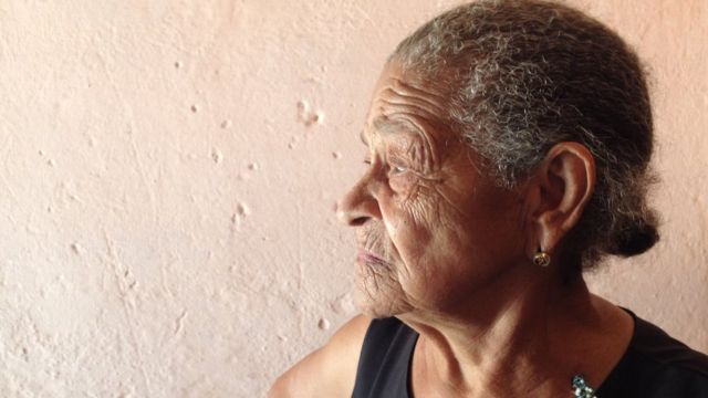 Moradora da comunidade quilombola Contente, no Piauí