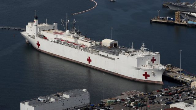 USNS Mercy hospital ship