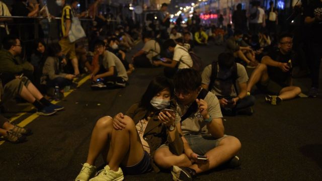 Hong Kong, protest, Cina