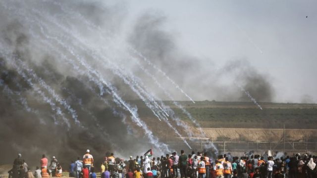 تظاهرات روز قدس در مرز اسرائیل و غزه - ۲۰۱۸