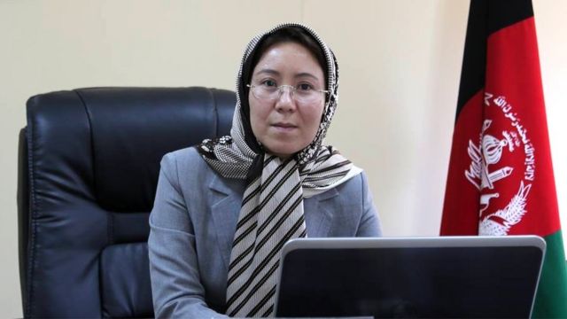 خدیجه جوادی، معاون پیشین وزارت معادن افغانستان