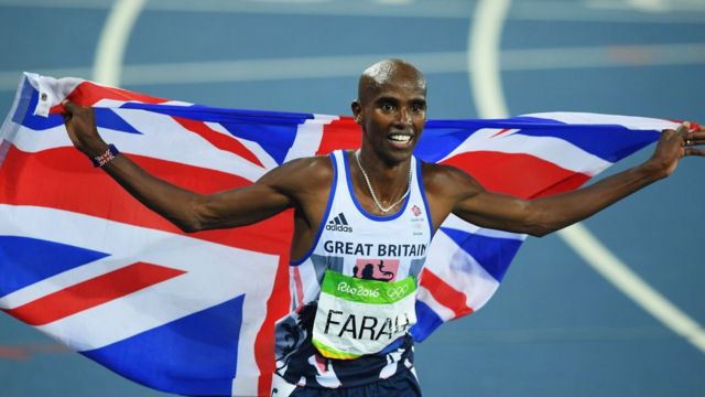 El legendario Mo Farah es el segundo hombre en ganar dos veces las carreras de 5.000 y 10.000 metros