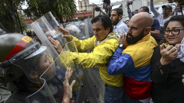 Protestas en Venezuela