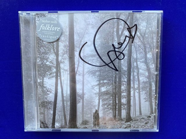 Folklore CD Signed by Taylor Swift - CharityStars