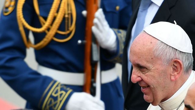 Pope Francis Bakıda