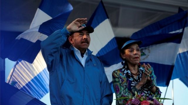 Daniel Ortega y Rosario Murillo
