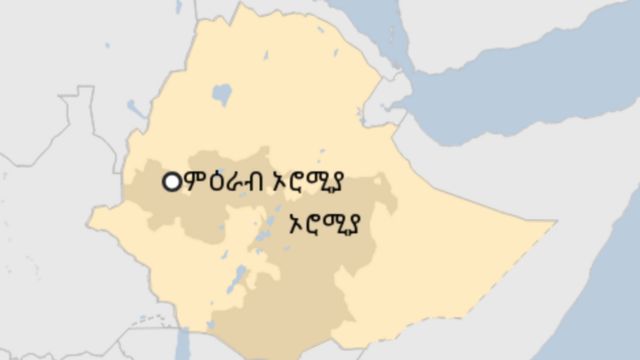 የኢትዮጵያ ካርታ