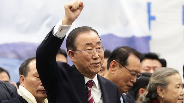 Ban Ki-moon a été secrétaire général de l'ONU de 2007 à 2016.