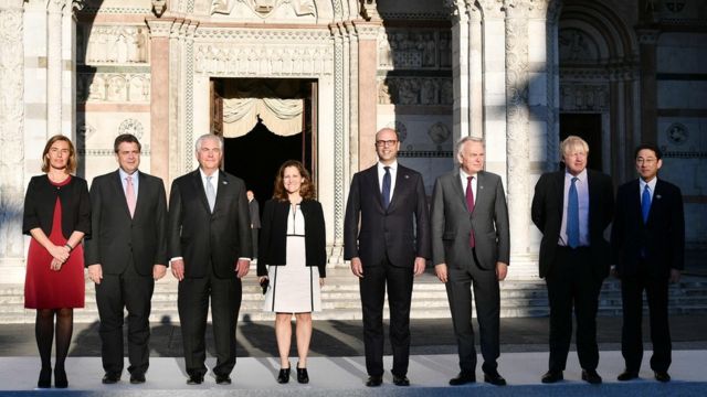 G7 Dışişleri Bakanları