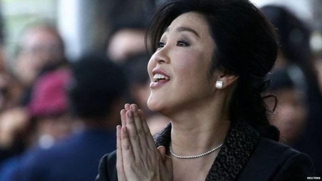 Ms Yingluck is the sister of former PM Thaksin Shinawatra, who fled Thailand in 2008