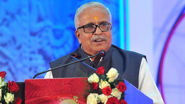 राष्ट्रीय स्वयंसेवक संघ के सरकार्यवाहक भैया जी जोशी