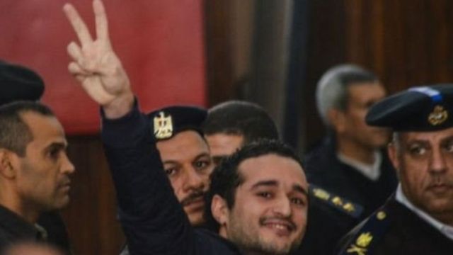 أحمد دومة كان من أبرز وجوه ثورة 25 يناير/ كانون الأول 2011 التي أطاحت بالرئيس حسني مبارك