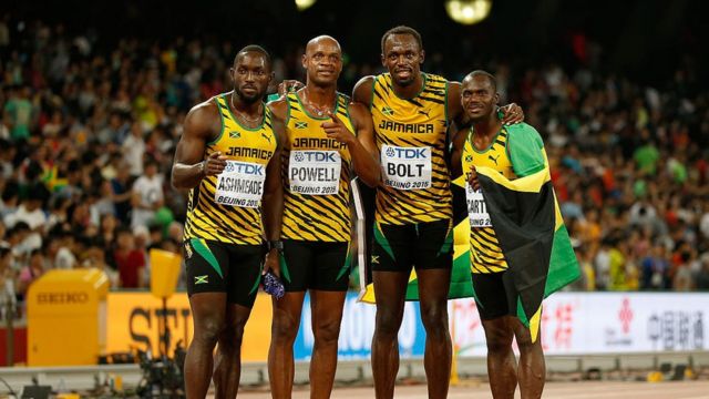Le 4x100m jamaicain