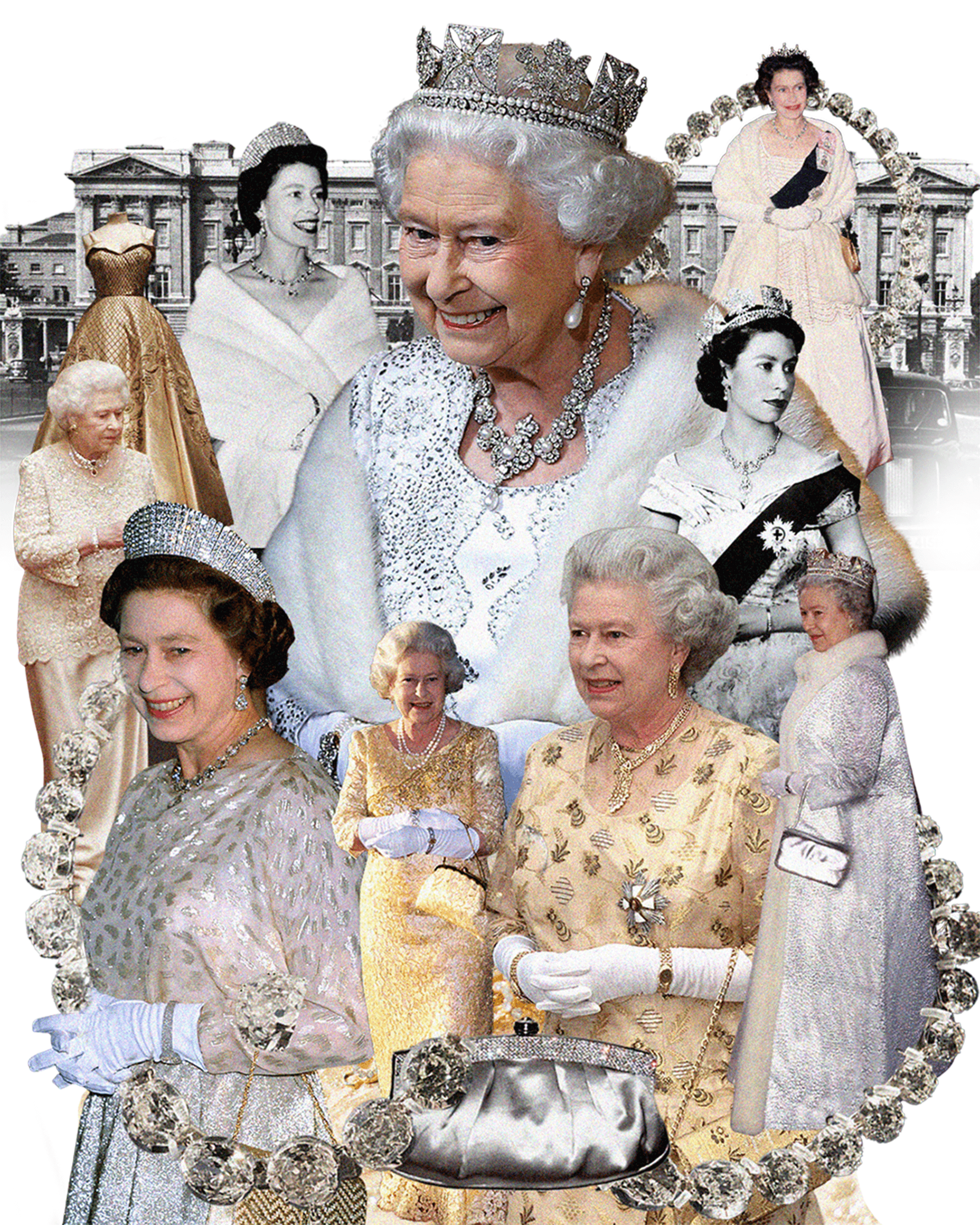 Who needs a crown! Queen sports the trusty Launer handbag for new