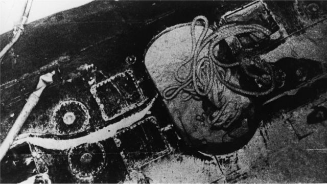 与两枚马克45鱼雷一起沉没的核潜艇蝎子号已经在水下54年。(photo:BBC)
