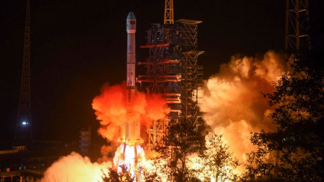 Lanzamiento de la sonda china el 8 de diciembre