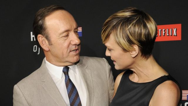 Kevin Spacey y Robin Wright