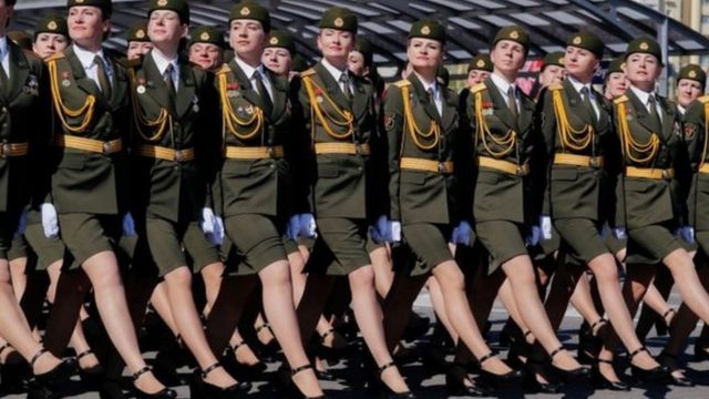 مجندات في جيش بيلاروسيا