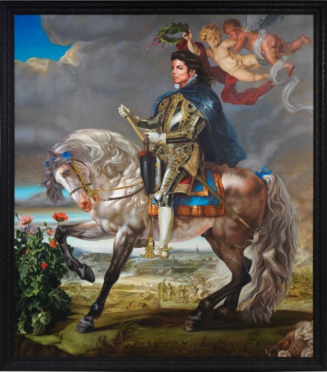 Кьянде Уайли "Конный портрет короля Филиппа II (Майкл)", 2010