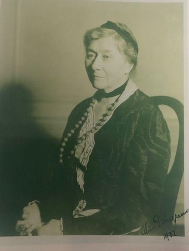 Alice Liddell en 1932.