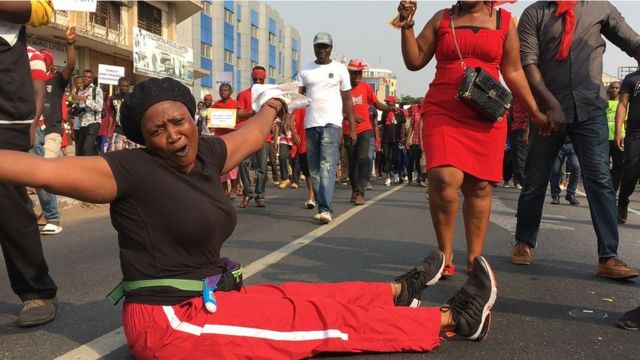 Aagbe Wo Demo: “Call your militants to order” Ghana demonstrators ...