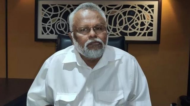 இலங்கையின் கடல் தொழில் மற்றும் நீரியல்வள அமைச்சர் டக்ளஸ் தேவானந்தா