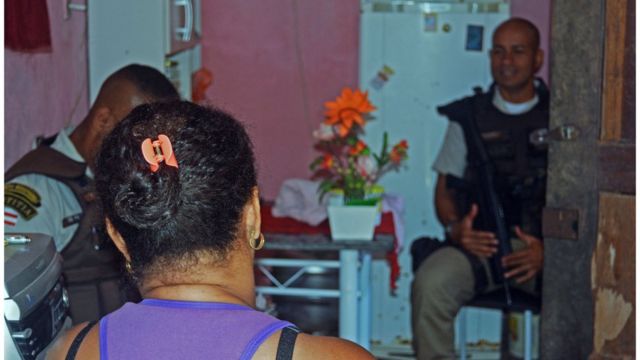 Visita da Ronda Maria da Penha em Salvador
