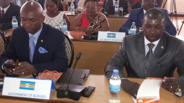 Alain Nyamitwe and Pascal Barandagiye