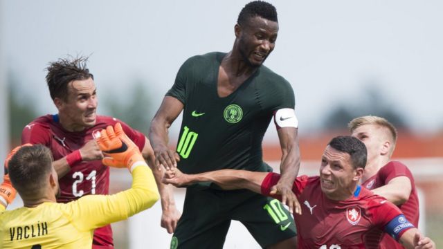 Super Eagles Jersey don finish for Nike shop - BBC News Pidgin