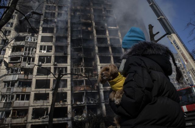 15 марта, обстрел жилых домов Киева