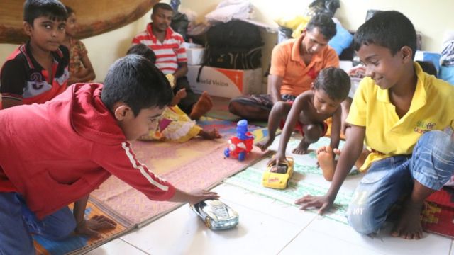 Sri Lanka Land slide Rescue Camps