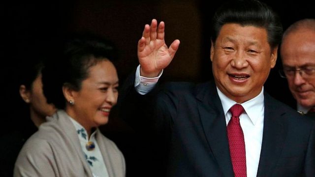 Xi y Peng Liyuan