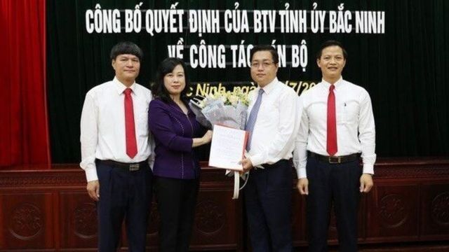 Ông Nguyễn Nhân Chinh ngồi ghế Bí thư Thành ủy Bắc Ninh chưa được hai tuần.