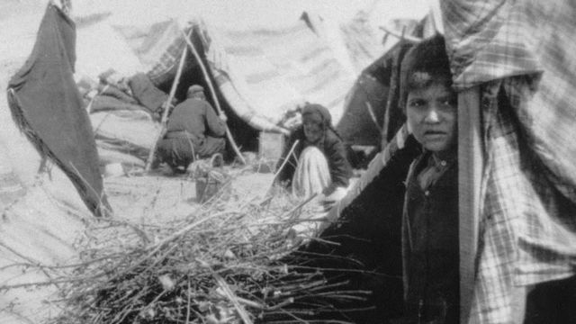 مخيم للأرمن عام 1915