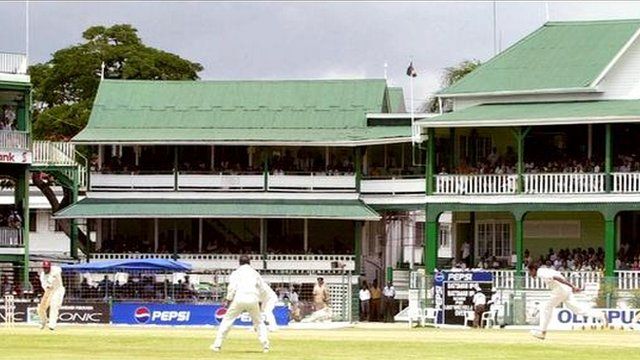 Bourda Cricket Ground in Georgetown, Guyana