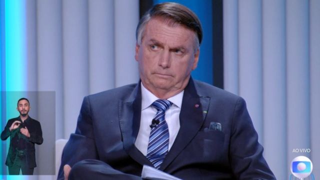 Jair Bolsonaro no debate