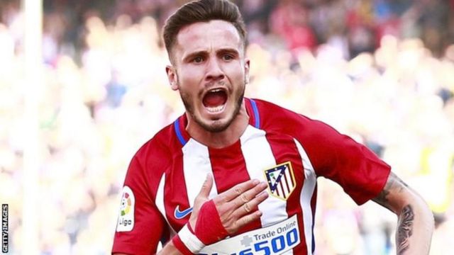 Saul Niguez wa Atletico Madrid