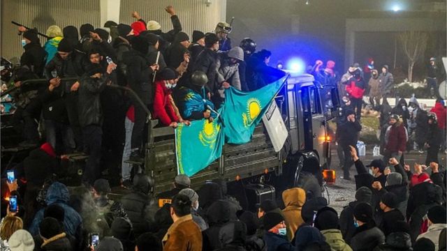 протести в Казахстані